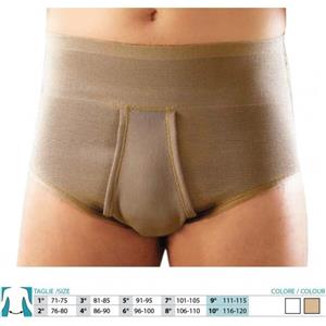 SAFTE SpA Orione 309 Slip Uomo Contenitivo Aperto Grigio Taglia 5