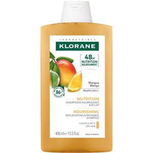 Klorane Shampoo al Mango 400ml - Nutre e Protegge i Capelli Secchi