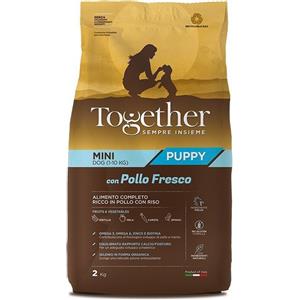 Together Puppy Mini - Alimento Completo per Cuccioli di Taglia Piccola con Pollo Fresco e Riso, 2kg