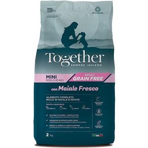 Together Crocchette Grain Free per Cani Adulto Mini con Maiale e Patate - 7 Kg