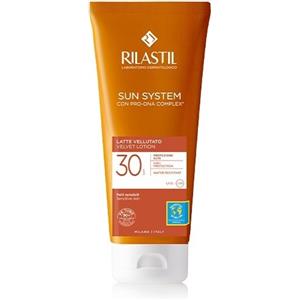Rilastil Latte Vellutato SPF 30 - Protezione Solare per Pelli Sensibili - 200 ml