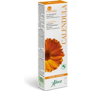 Aboca Biopomata Calendula 50ml - Crema Emolliente per Pelli Sensibili e Delicate