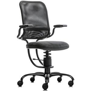 Sedie ergonomiche, prezzi economici - SpinaliS Ergonomic, metallo-nero, k904-nero,
