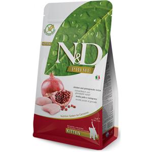 Farmina N&D Prime Gatto Kitten con Pollo e Melograno da 1,5kg