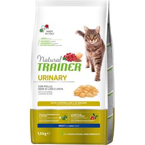 Natural Trainer Adult Urinary con Pollo Crocchette per gatti - 1,5 kg
