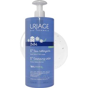 Uriage Acqua Detergente 1 Litro - Detergente Delicato Senza Risciacquo per Neonati e Bambini con Acqua Termale e Stella Alpina Bio