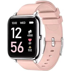 IDEALROYAL Smartwatch, Orologio Fitness Donna 1,4'' Touch Schermo Smart Watch con Cardiofrequenzimetro, Monitoraggio Sonno, Sportivo Activity Tracker Impermeabil IP67, Notifiche Messaggi Android iOS