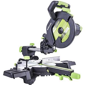 Evolution Power Tools F255SMS Troncatrice Radiale Scorrevole Multi-Materiale 255 mm, 230 V