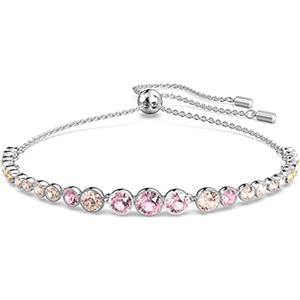 Swarovski Braccialetto Imber Emily, Rosa, Placcato rodio
