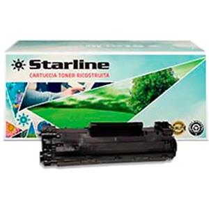 Starline Toner Ricostruito Nero per Canon MF-4410/4430/4450/4550/4570/4580 - 2100 Pagine