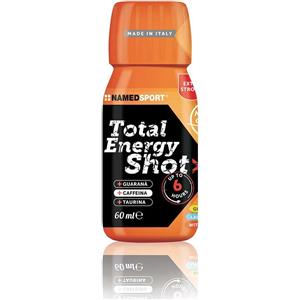 Named Sport Total Energy Shot Orange 60ml - Integratore Energetico con Caffeina, Guaranà e Taurina per Ricarica Immediata