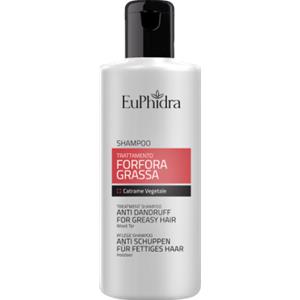 Euphidra Shampoo Antiforfora Grassa 200ml - Trattamento Professionale per Cuoio Capelluto con Iperproduzione di Sebo