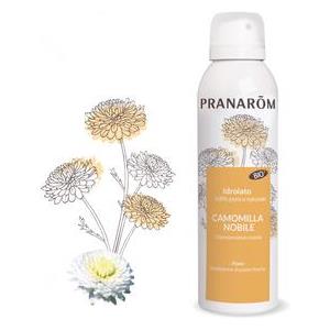 Pranarom Idrolato di Camomilla Nobile 150 ml - Decongestionante per pelle sensibile e occhi gonfi, schiarente per capelli chiari