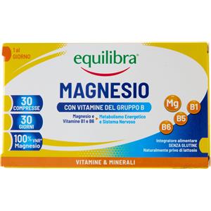 Equilibra MAGNESIO CON VITAMINE GRUPPO B 30 COMPRESSE
