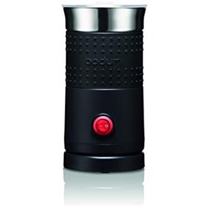 Bodum 11902-01EURO BISTRO Schiumatore per latte riscaldato elettrico 500 W, Nero
