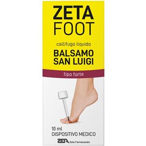 ZETA FARMACEUTICI SpA ZetaFoot Callifugo Liquido Balsamo San Luigi, 10 ml