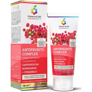 OPTIMA NATURALS Srl Colours Of Life Skin Supplement - Antiprurito Complex Crema Corpo 100 ml