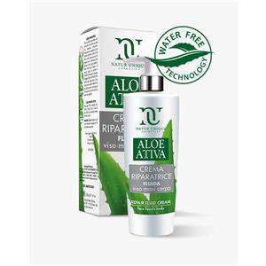 GDP Srl-GENERAL DIETET.PHARMA Aloe Attiva Crema Riparatrice Fluida Natur Unique 190ml