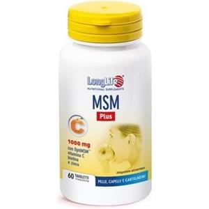 Longlife Msm Plus 60 Tavolette integratore 1000 mg
