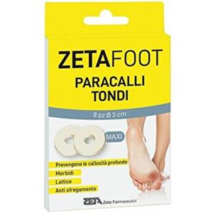 ZETA FARMACEUTICI SpA Zeta Foot Paracallo Maxi Tondo Lattice ZETA 8 Pezzi