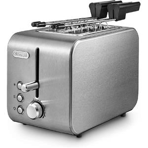 DeLonghi Tostapane CTX2203 a 2 Fette con Controlli Elettronici 550W