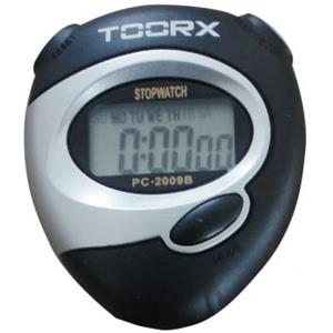TOORX Cronometro digitale con display LCD, colore nero-silver