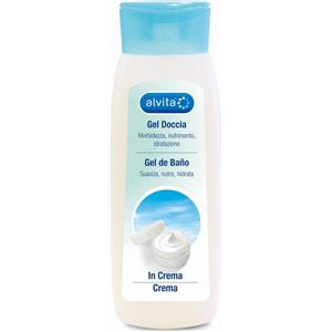 Alvita Gel Doccia Crema Nutriente e Idratante 300 ml - Per Pelli Sensibili