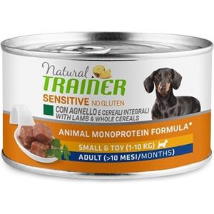Natural trainer Sensitive No Gluten cane Small&Toy Adult agnello 150 gr