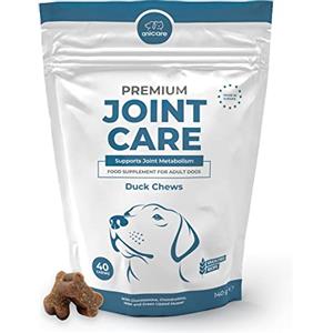 Anicare Premium Joint Care - Chews ad Alta concentrazione per Cani Che rifiutano Le compresse per Le articolazioni! con glucosamina, condroitina, MSM e cozze dalle Labbra Verdi