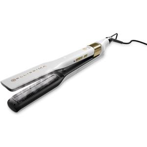 Bellissima Steam Elixir, Piastra a Vapore, Capelli lisci in Una Sola Passata Senza Danni, Rivestimento in Ceramica e Olio Argan, Rapido Riscaldamento,