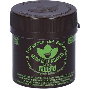 La Sorgente del Benessere Grani Lungavita Fiuggi - Integratore Alimentare Naturale per il Transito Intestinale con Senna, Frangula e Aloe - 35 g
