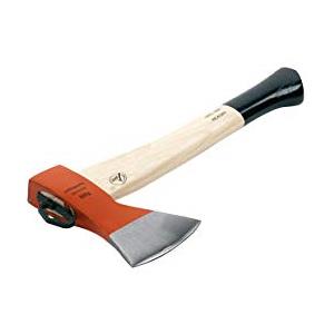Ratioparts Ratio Parts 180,001 Ecoline Accetta, con Manico in Hickory, Nero, Marrone, 43 x 3 x 18 cm