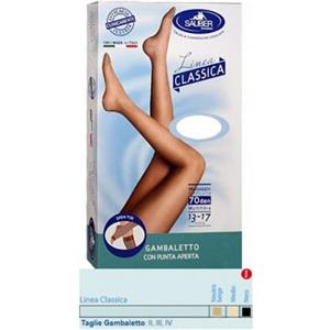 DESA PHARMA Srl Gambaletto Charme 70 Denari Punta Aperta Neutro Beige Taglia 4 - Compressione Tonificante