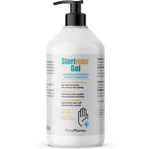Promopharma Steriman Gel 70% Igienizzante Mani 5 Litri - Assorbimento Rapido e Senza Risciacquo