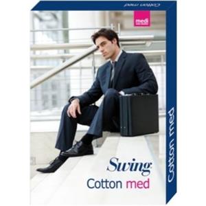 MEDI Gambaletto Uomo Cotone Nero Taglia 4 - Codice 1850