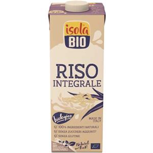 ABAFOODS Srl Bevanda di Riso Integrale Isola Bio® 1l