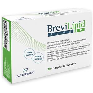AUROBINDO PHARMA ITALIA Srl BREVILIPID PLUS 30 COMPRESSE RIVESTITE