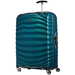 Samsonite Lite-Shock Trolley da cabina, 75 cm | Blu Petrolio, trolley rigido, 98.5 L, con in materiale Curv, guscio antiurto e in materiali riciclati