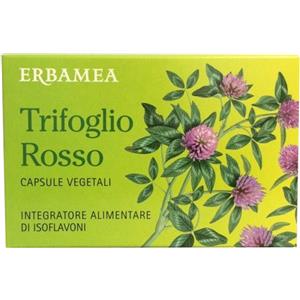 Erbamea Trifoglio Rosso - Integratore Alimentare per Disturbi della Menopausa - 30 Capsule Vegetali