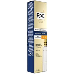 ROC Retinol Correxion Crema Viso Giorno SPF20 30ml - Idratante Antirughe con Retinolo e Protezione Solare