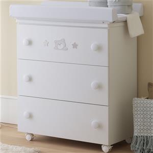 PALI Cassettiera Fasciatoio Pali Teo Bianco