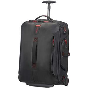 Samsonite Paradiver Light - Borsone/Zaino con 2 Ruote S, 55 cm, 51 L, Nero (Black)