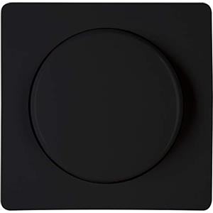 Kopp Paris 333750188 - Copertura per dimmer a pressione, da incasso, colore: Nero opaco