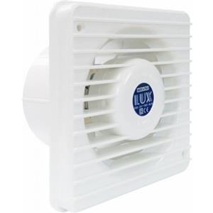 Lux LMT SERIE T80 - Aspiratore da Parete Assiale 15W, 240V, Bianco, Foro Uscita 80mm