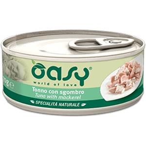 Oasy wet cat tonno con sgombro 150 g