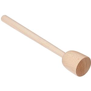 Fackelmann 31089 Fair Schiacciapatate Legno di faggio Beige 32,5 x 5,5 x 5,5 cm