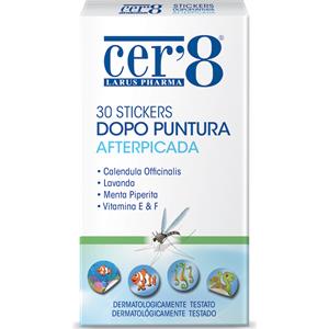 LARUS PHARMA Srl Cer'8 Stickers dopo Puntura Lenitivi 30pz