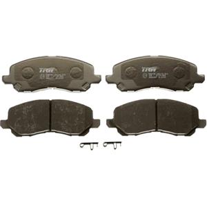 TRW GDB3287 Kit Pastiglie Freno a Disco Anteriori Low-Metallic con Contatto di Usura