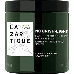 Lazartigue Nourish Light Maschera Nutrizione Leggera con Olio di Soia 250ml - Per Capelli Secchi e Fini