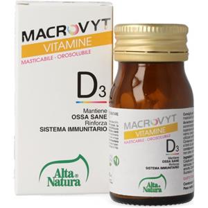 ALTA NATURA-INALME Srl Macrovyt Vitamina D3 60 Compresse